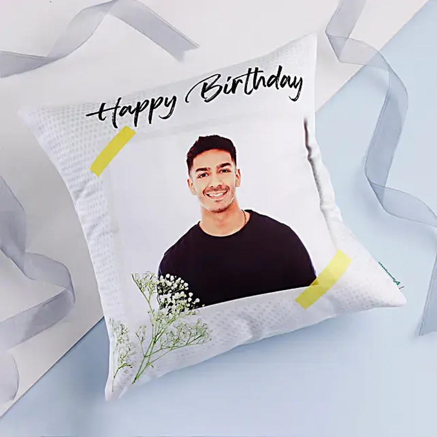Birthday Cuddles Cushion- Hand Delivery
